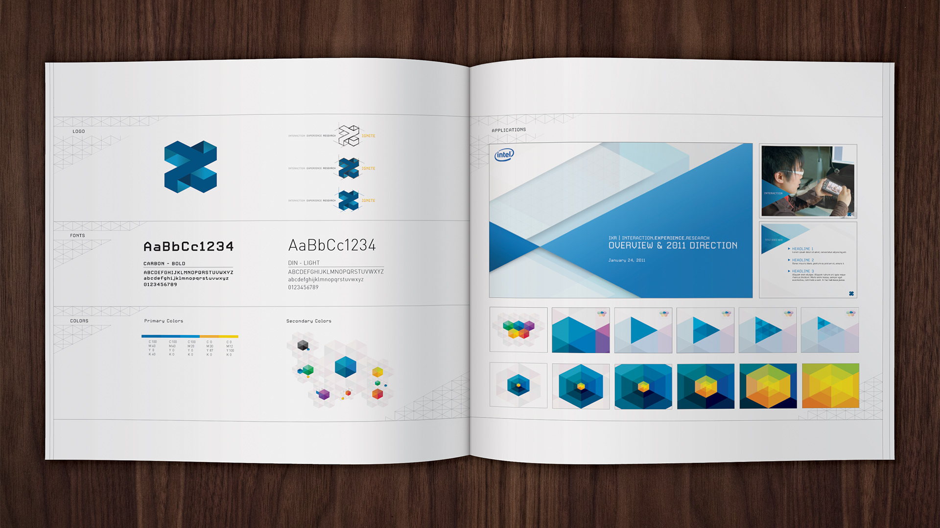 Brand guidelines for Intel's IXR group