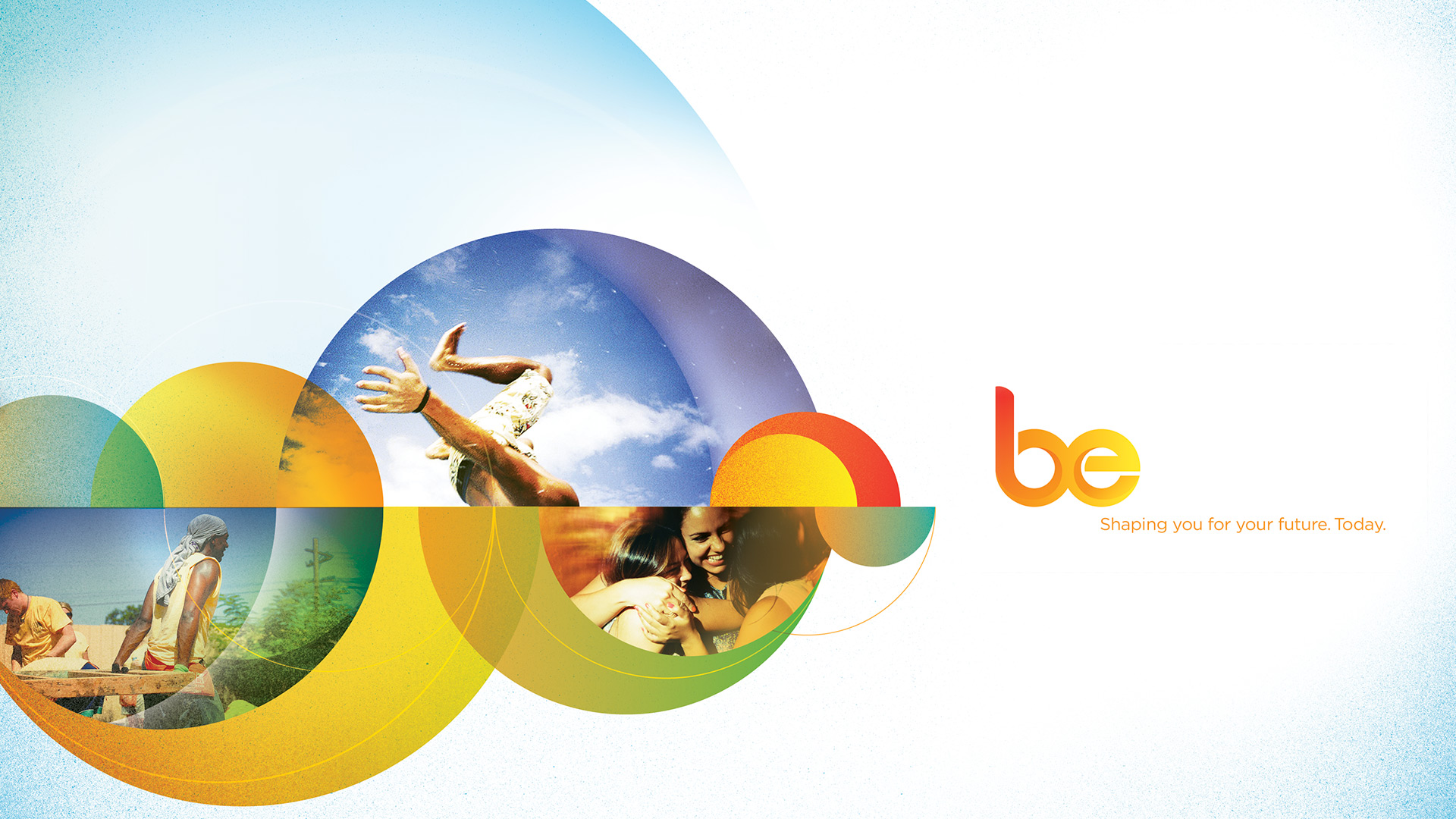 Graphic artwork for Amway's Be Experience Project created by Incubate Design