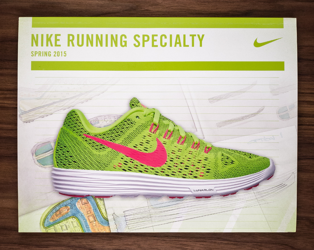 Nike Running Specialty Product Catalog Cover design created by Incubate Design