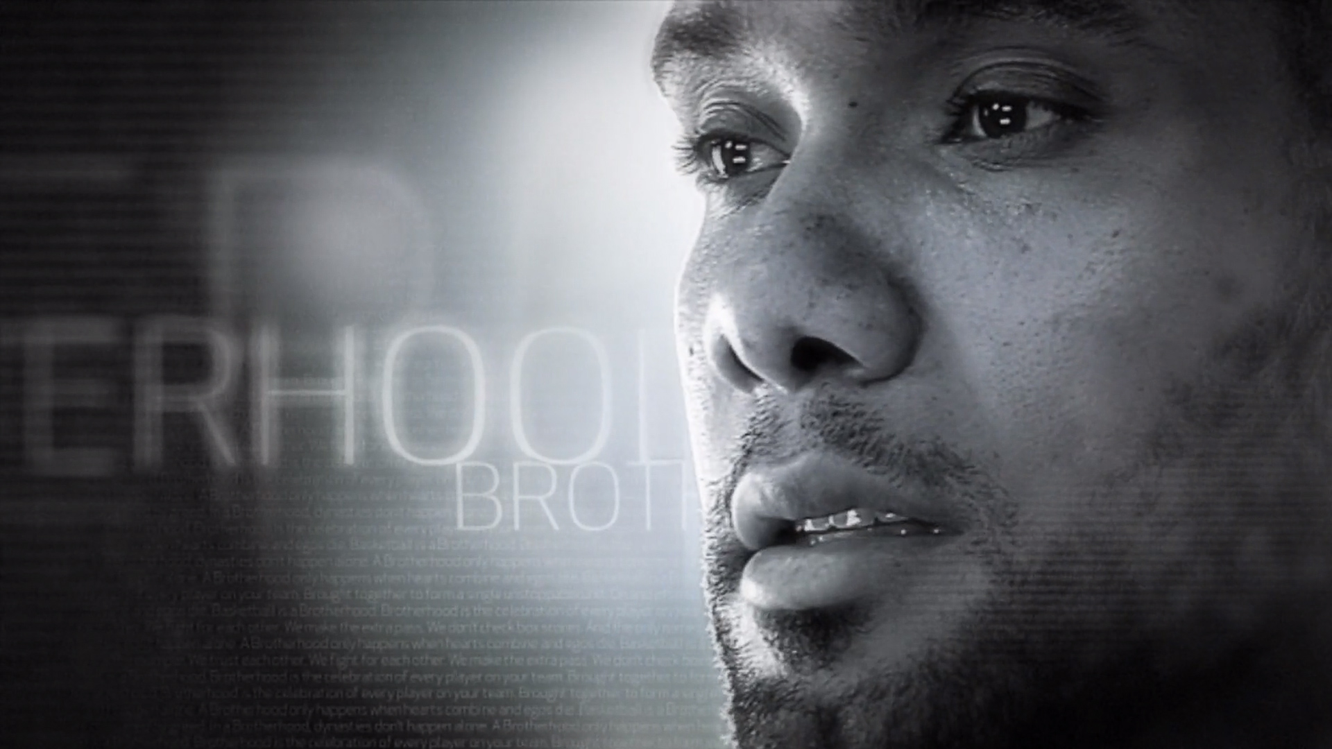 Screen grab from Adidas Brotherhood campaign video