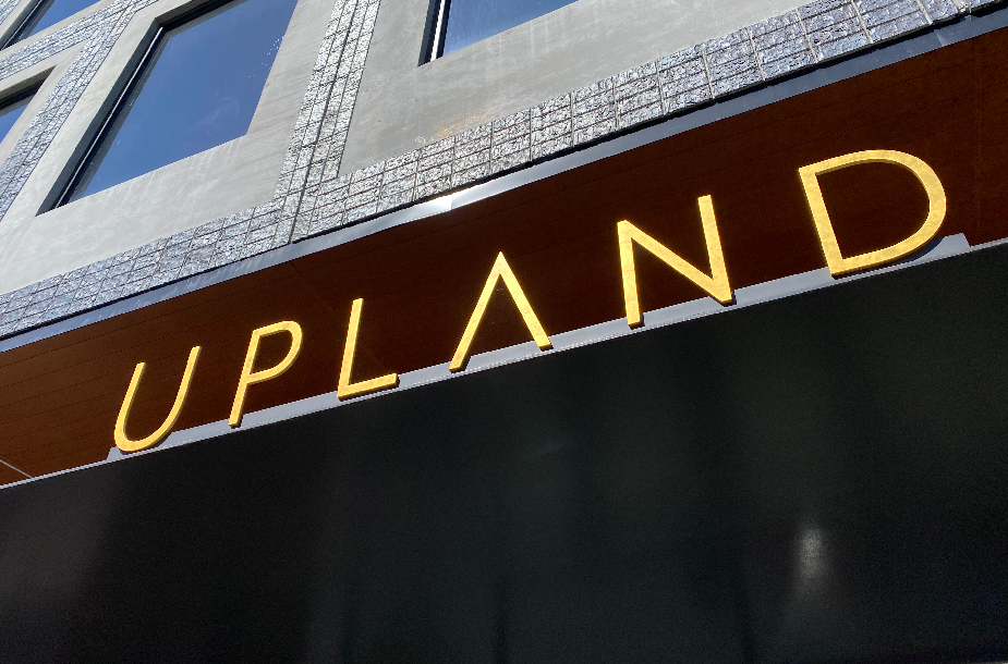 Upland building Brand Logo created by Incubate Design