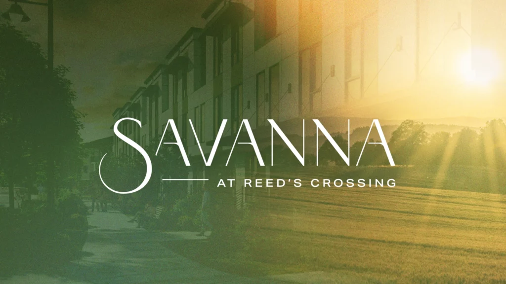 Savanna at Reed's Crossing Logo created by Incubate Design